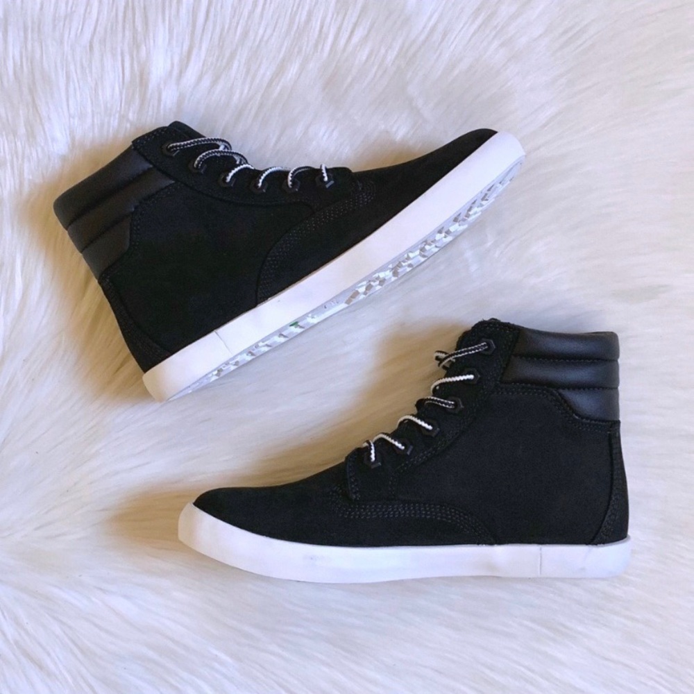 Timberland Women’s Black Dausette Sneaker Boots - Picture 7 of 8